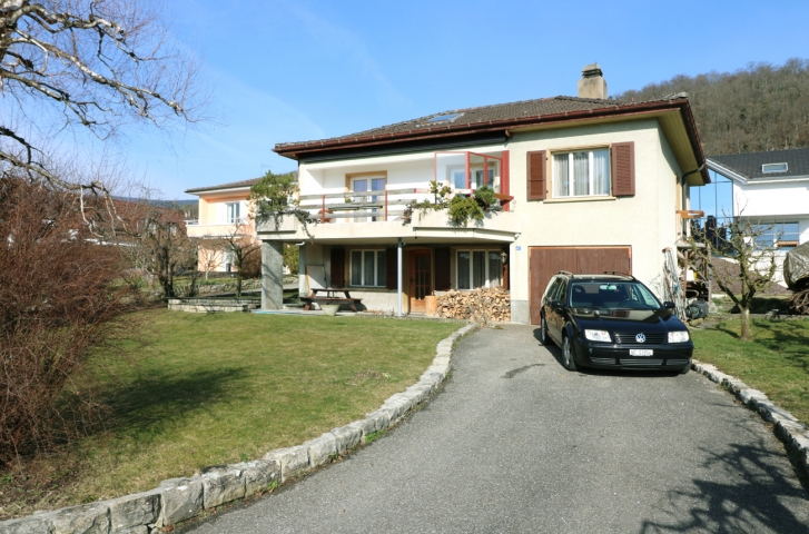 Le Landeron, villa individuelle - vendue mai 2017